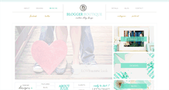 Desktop Screenshot of bloggerboutique.com